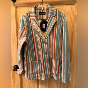 Super soft adorable Blazer from Sterling Creek. Size Medium.